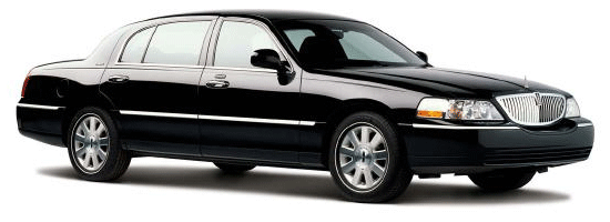 Black sedan Limo